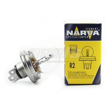 Лампа "NARVA" 24v R2 55/50W (P45t) кор.