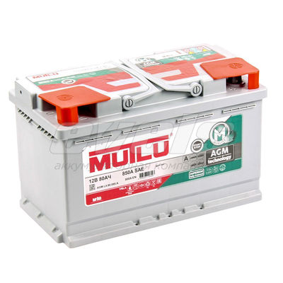 Mutlu AGM 6ст-80.0 L4 евро — основное фото