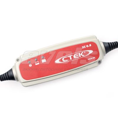 Зарядное устройство CTEK XС 0.8 6В, 0,8А, (1,2-32 Ач зарядка, до 100Ач подзарядка) — фото №4
